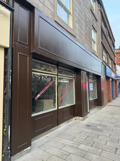 Aluminium shopfront - completed one of our jobs